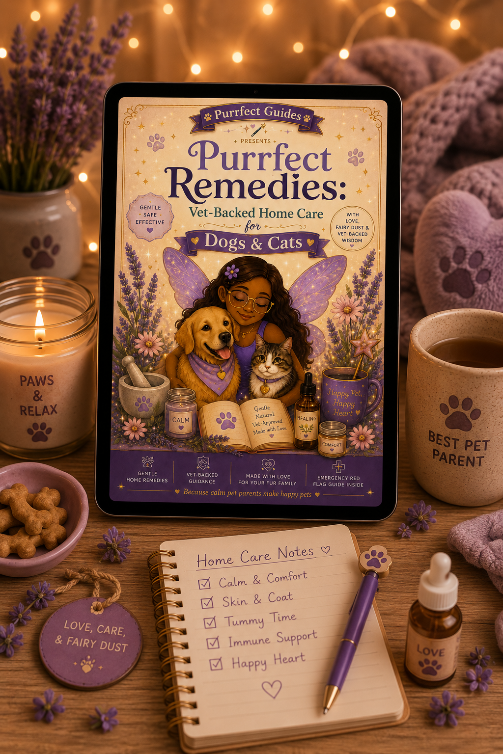 Purrfect Remedies | Vet-Backed Home Care Guide for Dogs & Cats