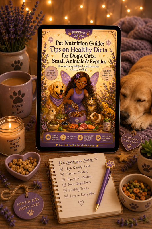 Pet Nutrition Guide: Healthy Diet Tips for Dogs, Cats, Small Animals & Reptiles 🐾
